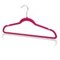 Home Basics 10 Piece Velvet Hanger, Fuchsia FH01148 - alternate 2